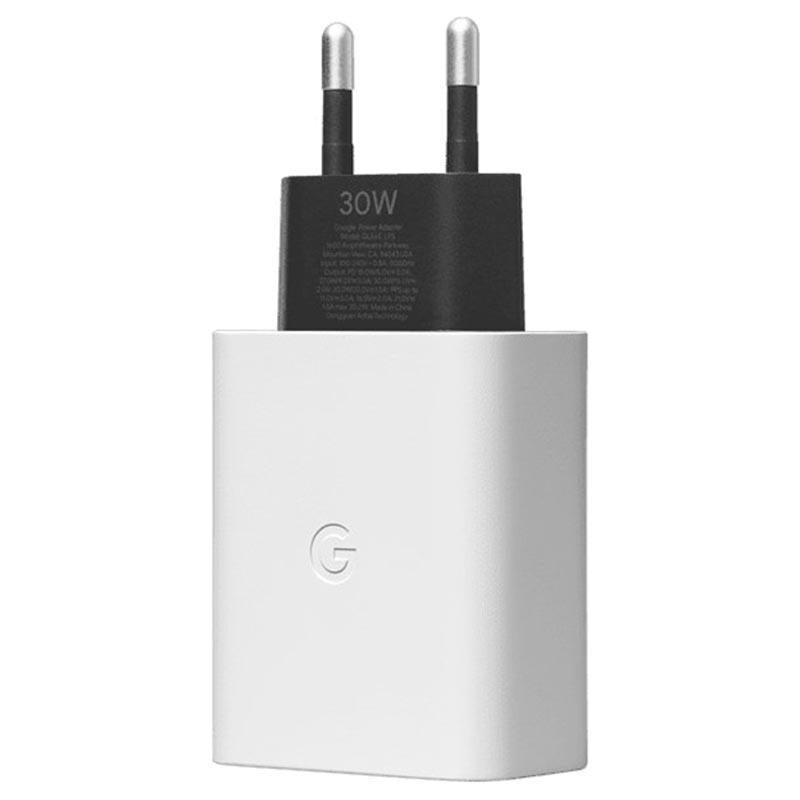 Official Google 30W USB C Charger White EU Plug - GA03502-EU