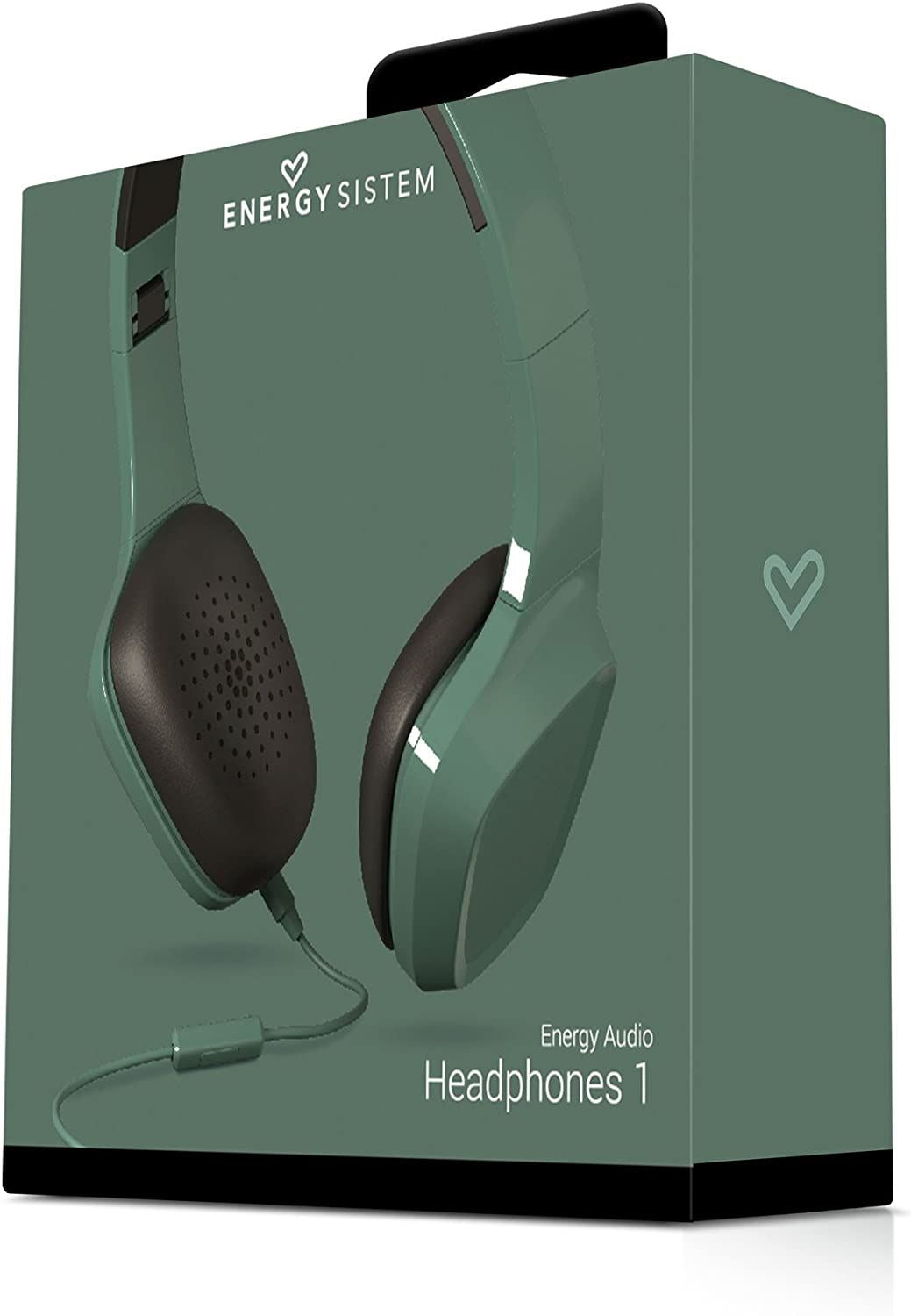 Official Energy Sistem Audio Headphones 1 Green - 428380