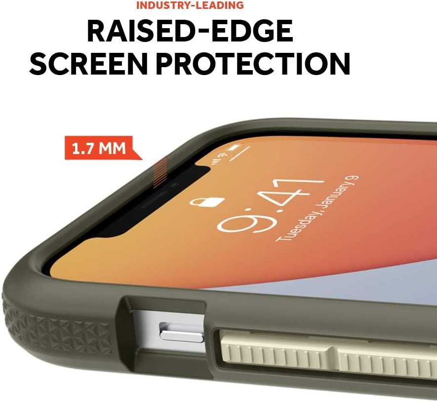 Official Griffin Survivor Endurance Case/Cover for iphone 12 Mini Green - GIP-054-GBW