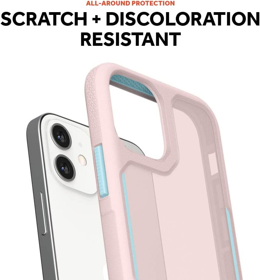 Official Griffin Survivor Endurance Case/Cover for iphone 12 Mini Pink - GIP-054-PBL