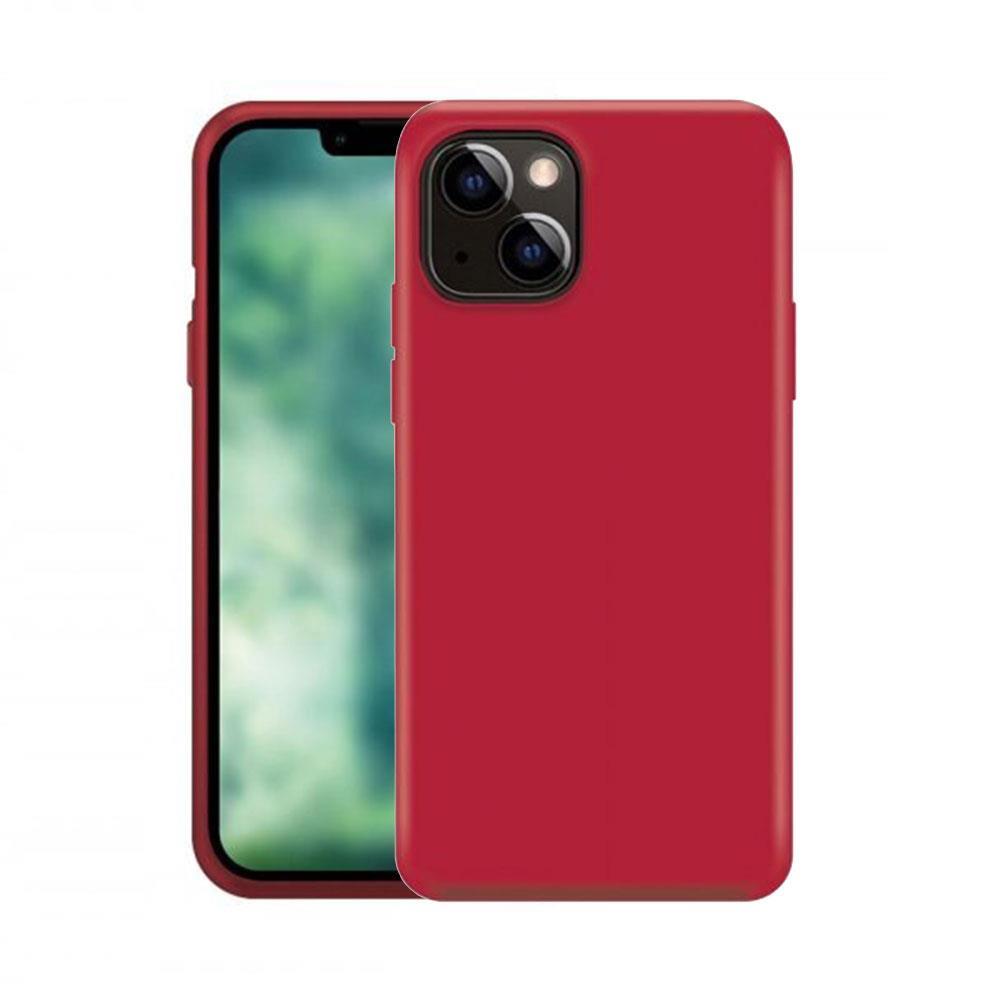 Official Xqisit Silicone Case for iphone 14 Plus 6.7" Red - 50545
