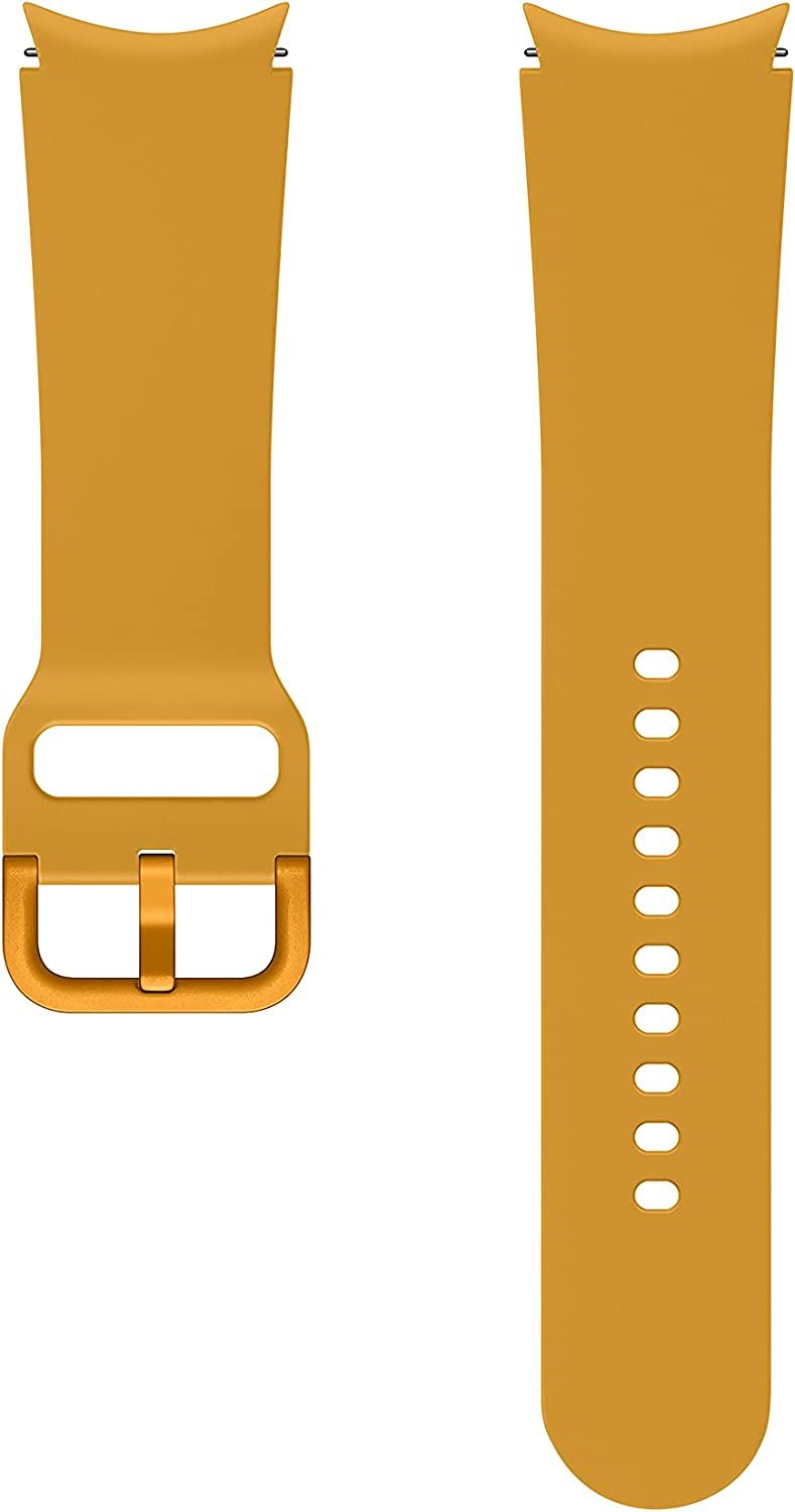 Official Samsung Galaxy Watch 4 Sport Band 20mm M/L Mustard - ET-SFR87LYEGEU