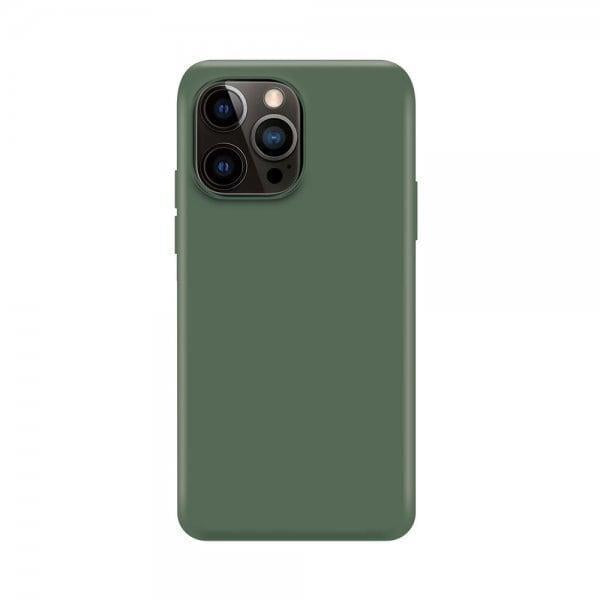 Official Xqisit Silicone Case for iphone 14 Pro Max 6.7" Eucalyptus - 50445