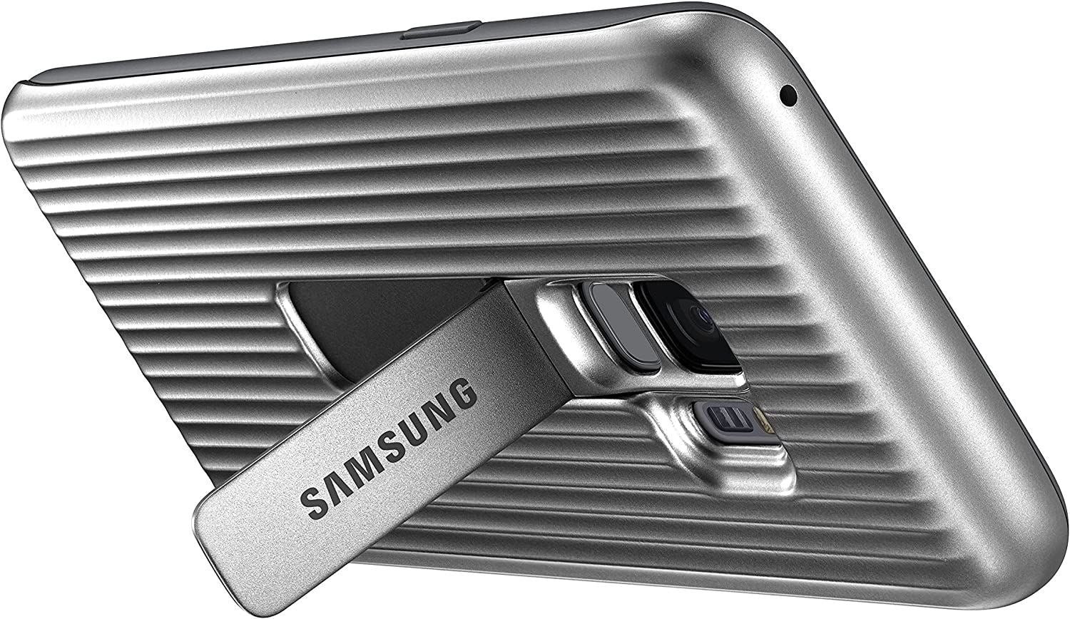 Official Samsung Galaxy S9 Standing Cover Silver - EF-RG960CSEGWW