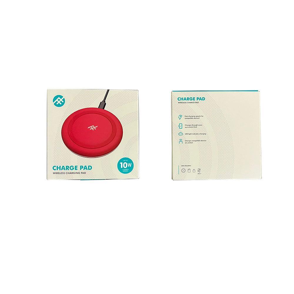 Official iFrogz 10W Qi Wireless Charging Pad Red - 304006779