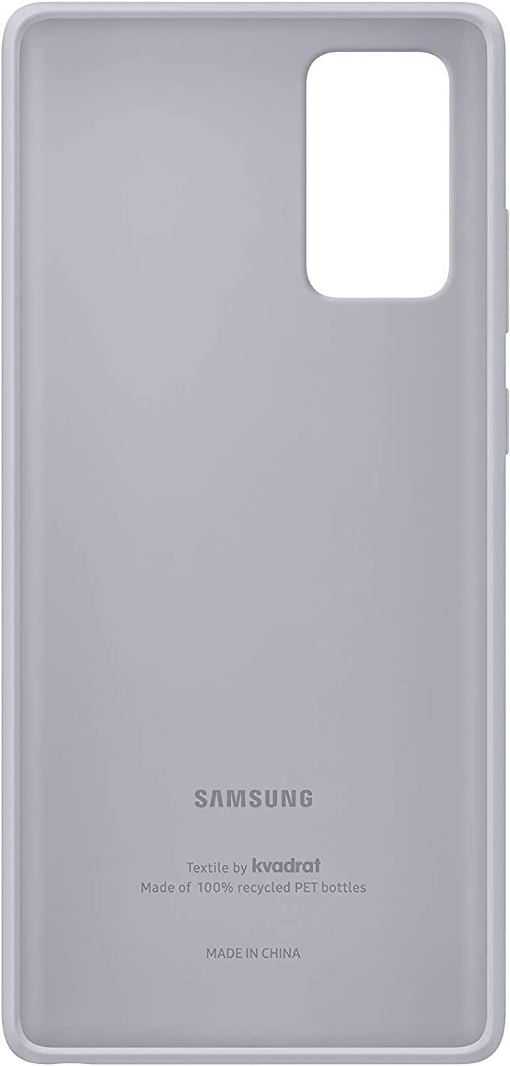 Official Samsung Galaxy Note 20 Kvadrat Cover Grey - EF-XN980FJEGEU