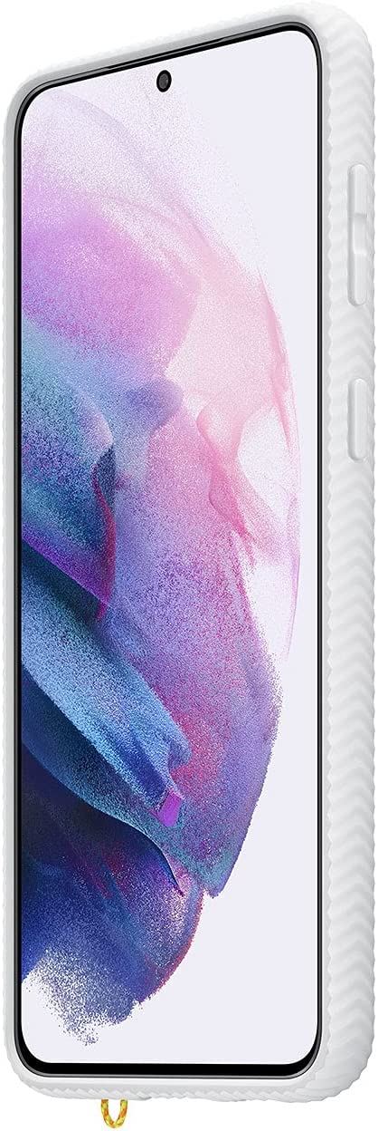 Official Samsung Galaxy S21 Plus Clear Protective Case/Cover White - EF-GG996CWEGWW