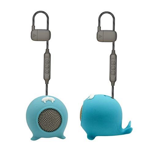 Official Muvit 3W Aniball Whale Wireless Speaker Blue - MLSSP0015