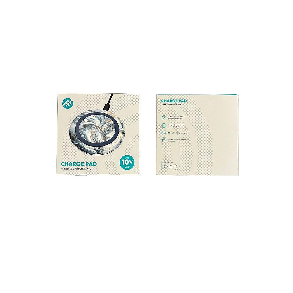 Official iFrogz 10W Qi Wireless Charging Pad Aqua Marble - 304006787