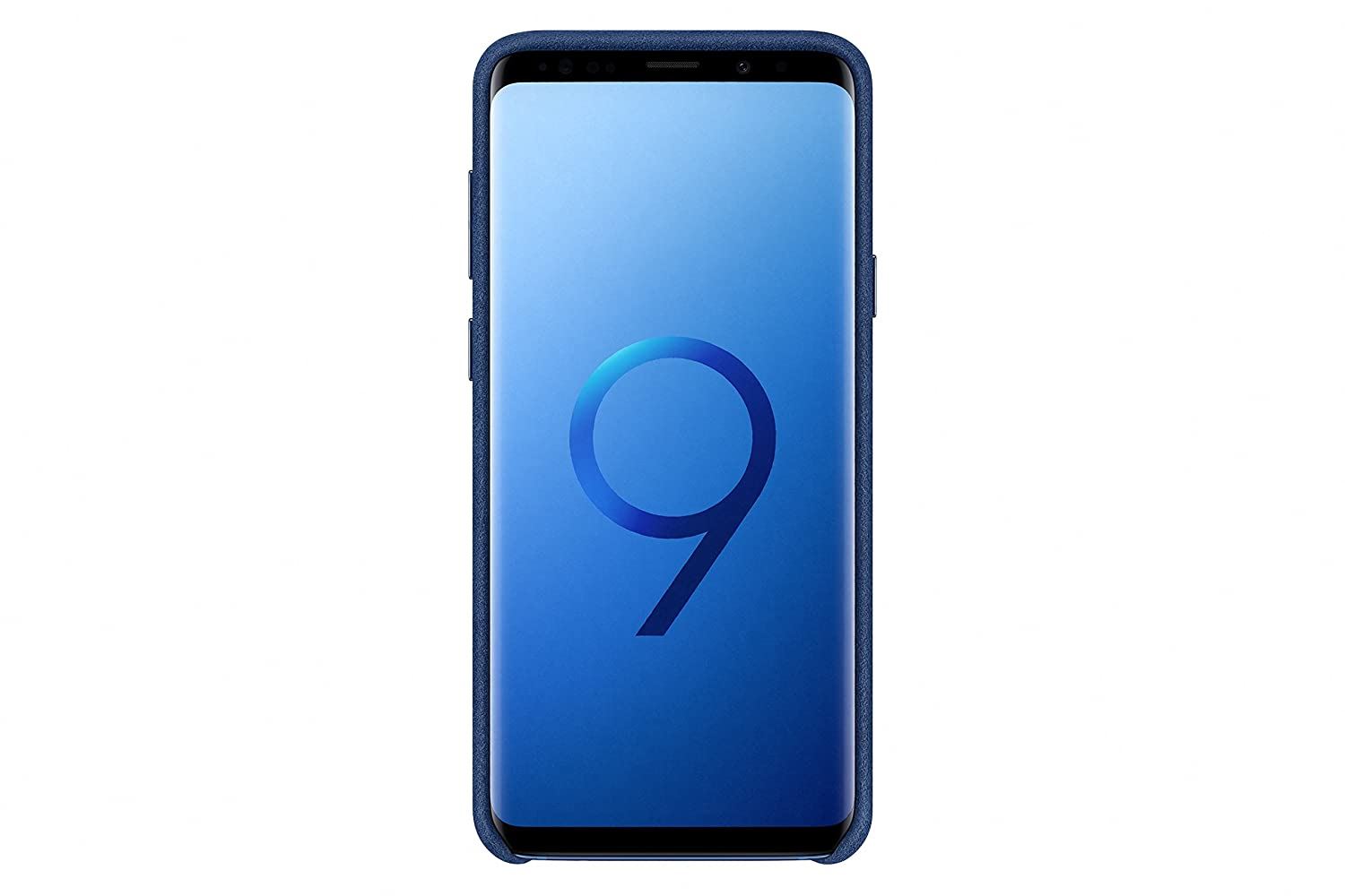 Official Samsung Galaxy S9 Plus Silicone Cover Blue - EF-PG965TLEGWW